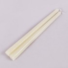 10" Ivory Taper Candle Set of 6 Candles Party Supplies for Wedding, Sweet 16 Birthday