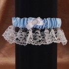 Satin and Lace Wedding Garter
